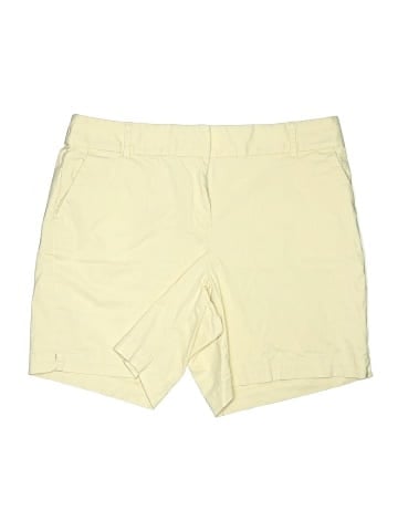 Ann Taylor LOFT Khaki Shorts (view 1)