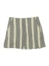 Ann Taylor Stripes Gray Shorts Size 0 - photo 1