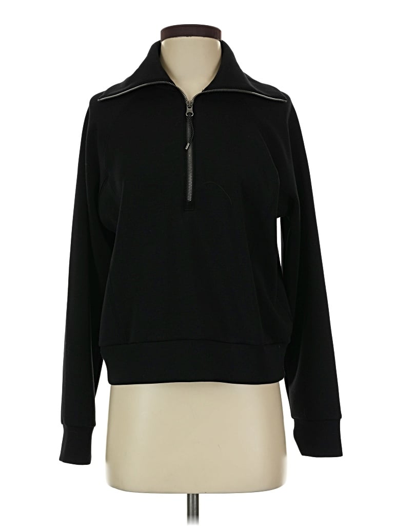 Pre-owned Spanx Sweatshirt In Black