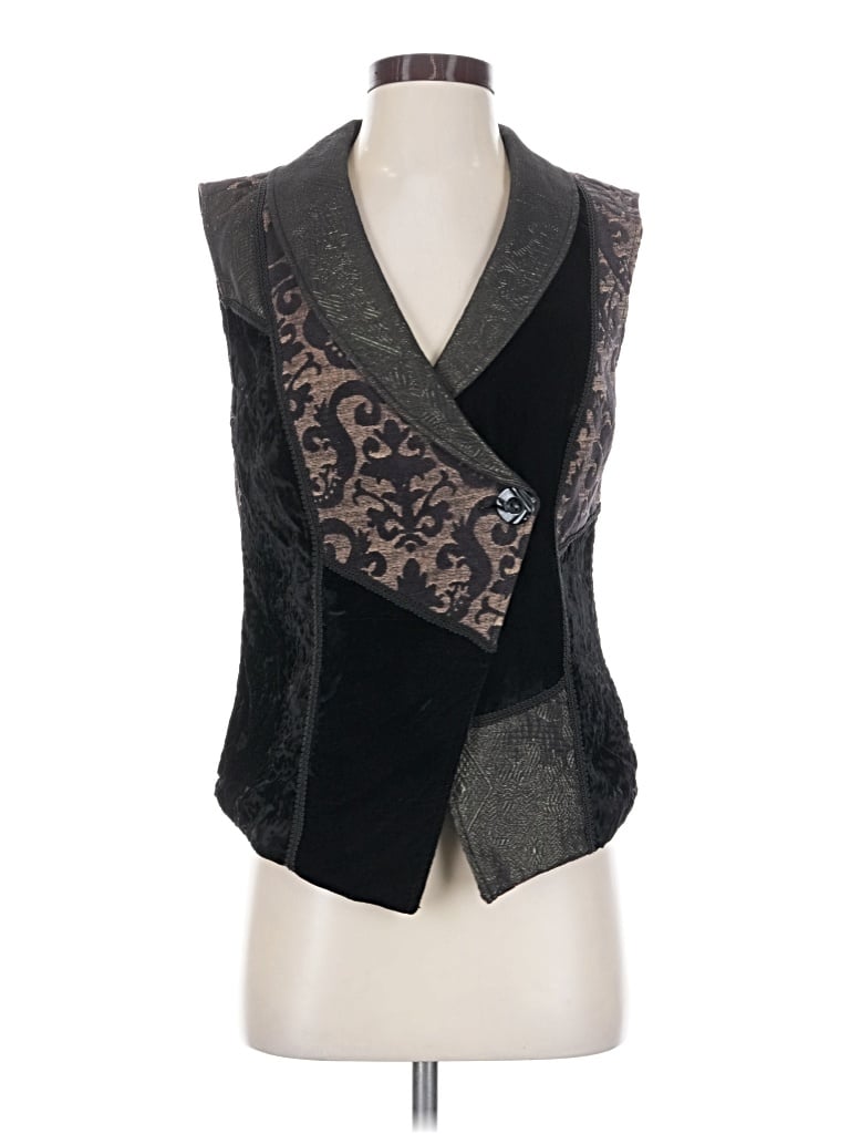 Pre-owned Coldwater Creek Vest In Black