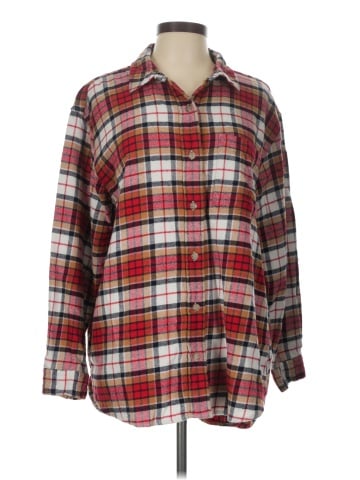 Eddie Bauer Long Sleeve Button-Down Shirt (view 1)