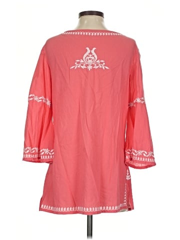 Peppermint Bay 3/4 Sleeve Blouse (view 2)