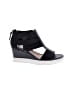 Sofft 100% Leather Black Wedges Size 9 1/2 - photo 1