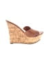 Unbranded Brown Wedges Size 6 - photo 1
