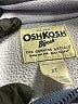 OshKosh B'gosh 100% Polyester Color Block Blue Track Jacket Size 3T - photo 3