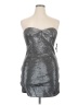 Guess Metallic Silver Cocktail Dress Size XL - photo 1