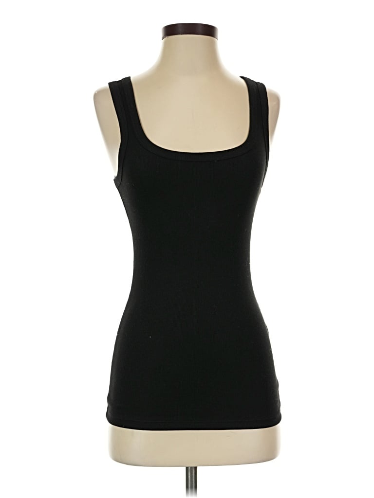 Pre-owned Felina Tank Top Black Strapless Neckline Tops