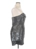 Guess Metallic Silver Cocktail Dress Size XL - photo 4