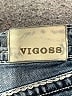 Vigoss Hearts Blue Jeans Size 24 waist - photo 4