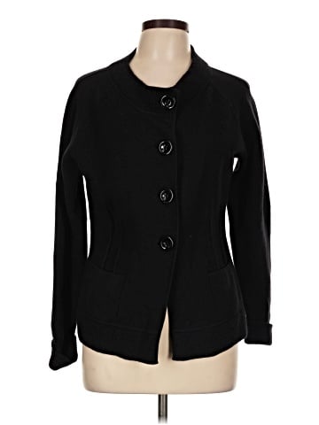 RENA LANGE Wool Cardigan (view 1)
