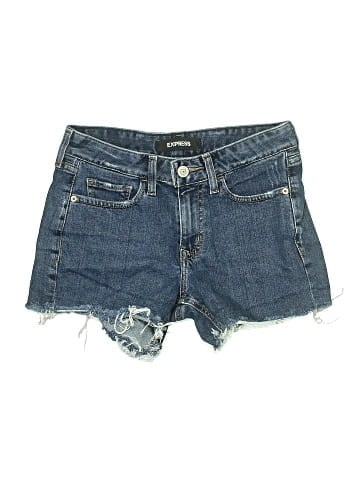 Express Denim Shorts (view 1)