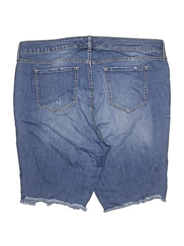 Code Bleu Denim Shorts (view 2)