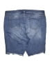 Code Bleu Blue Denim Shorts Size 18 - photo 2