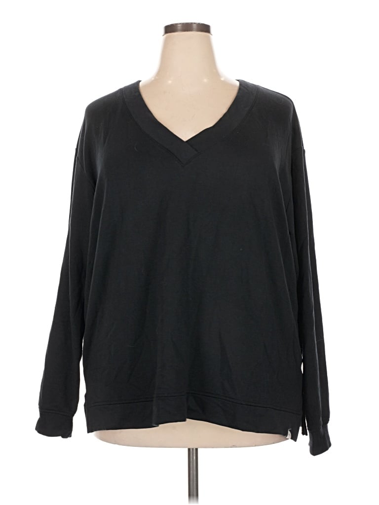 Pre-owned Orvis Pullover Sweater In Black
