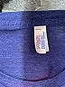 American Apparel Blue Short Sleeve Top Size L - photo 7