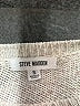 Steve Madden 100% Cotton Metallic Ivory Pullover Sweater Size S - photo 7