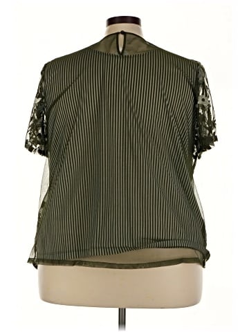 Cj Banks Short Sleeve Blouse (view 2)