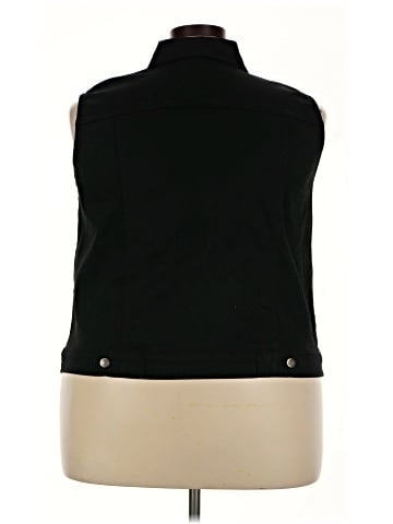 Woman Within Sleeveless Button-Down Shirt (view 2)