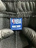 NBA 100% Polyester Graphic Black Athletic Shorts Size 8 - photo 3