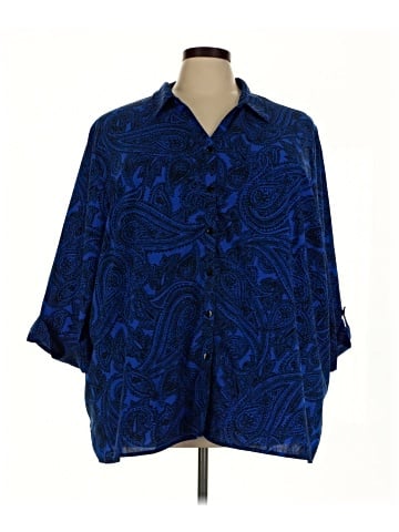 Catherines 3/4 Sleeve Blouse (view 1)