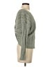 Jessica Simpson 100% Polyester Chevron-herringbone Green Pullover Sweater Size S - photo 4