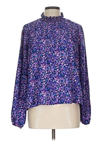 BCBGeneration Long Sleeve Blouse (view 1)