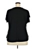 89th & Madison Black Short Sleeve Top Size 2X - photo 2