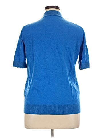 Lafayette 148 New York Short Sleeve Turtleneck (view 2)