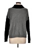 Six/Fifty Color Block Gray Turtleneck Sweater Size L - photo 1