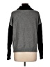 Six/Fifty Color Block Gray Turtleneck Sweater Size L - photo 2