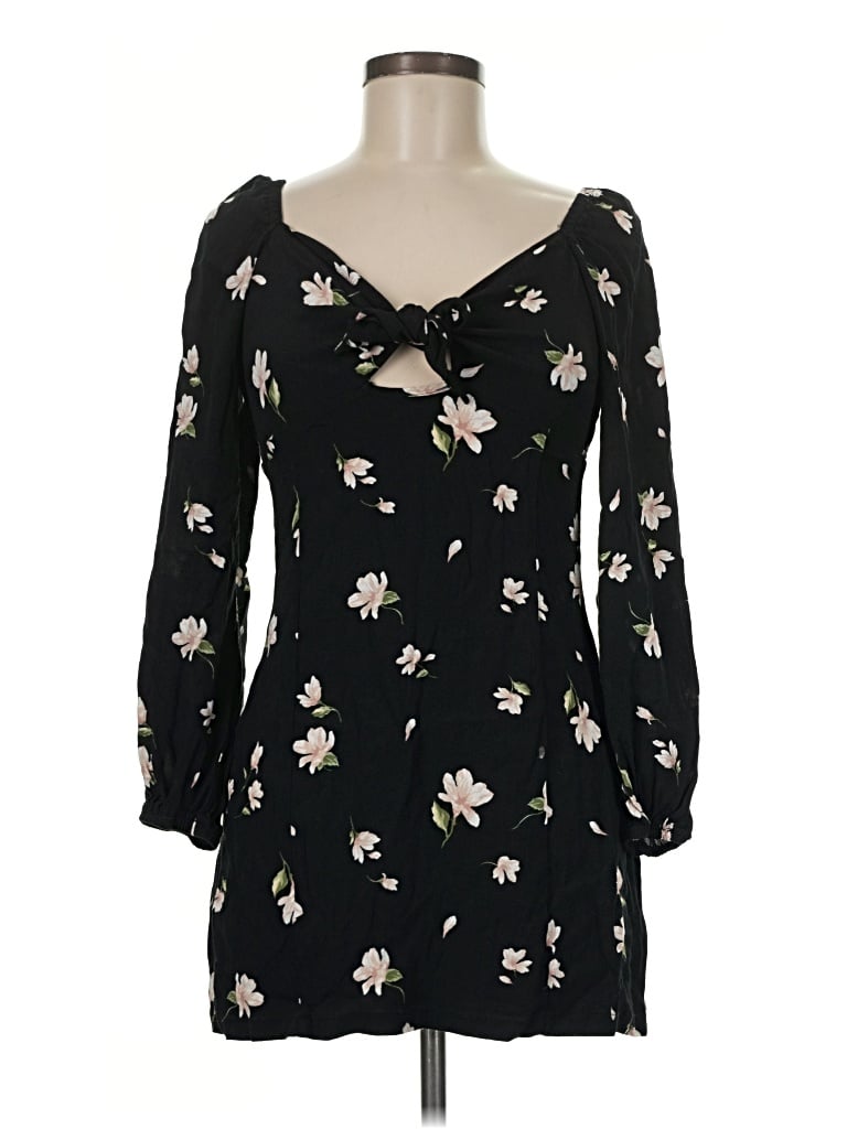 Pre-owned Audrey 3+1 Casual Dress In Black