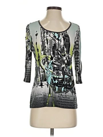 Picadilly Fashions 3/4 Sleeve Top (view 1)
