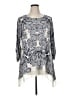 Style&Co Blue 3/4 Sleeve Blouse Size 1X - photo 1
