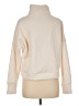 For The Republic Solid Ivory Turtleneck Sweater Size M - photo 2