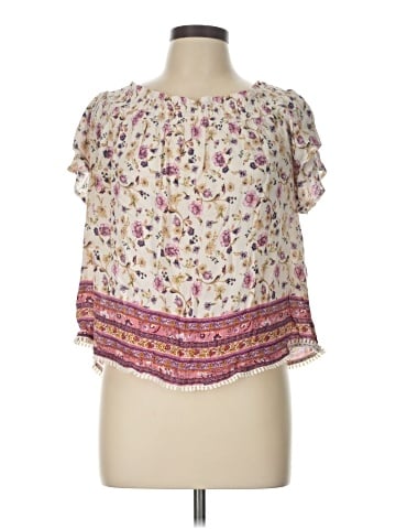 Jolt Short Sleeve Blouse (view 1)