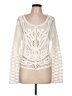 Ultra Pink Ivory Pullover Sweater Size L - photo 1