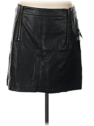 TWO by Vince Camuto Faux Leather Skirt (view 1)