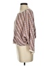 Mango 100% Cotton Chevron-herringbone Brown Pullover Sweater Size XXS - photo 5