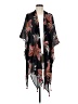 Ultra Pink Black Kimono Size M - photo 1