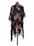 Ultra Pink Black Kimono Size M - photo 2