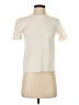 The Row Ivory Short Sleeve Turtleneck Size S - photo 1
