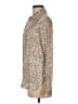 Catherine Malandrino Metallic Silver Long Sleeve Blouse Size M - photo 5