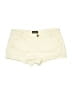 Express Solid Ivory Khaki Shorts Size 6 - photo 1