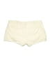Express Solid Ivory Khaki Shorts Size 6 - photo 2