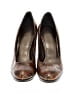 Stuart Weitzman 100% Leather Animal Print Brown Heels Size 10 - photo 2