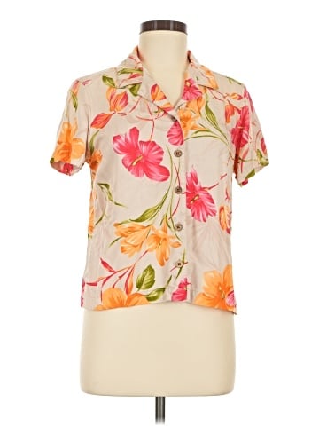 Havana Jack's Cafe Short Sleeve Blouse (view 1)