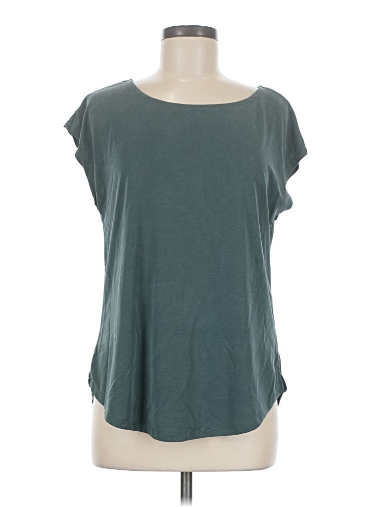 Pre-owned Green Envelope Sleeveless T-shirt In Teal