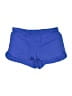 Athleta 100% Nylon Solid Blue Athletic Shorts Size XS - photo 1