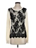 Central Park West Ivory Pullover Sweater Size M - photo 1