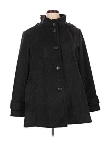 Lauren by Ralph Lauren Wool Coat (view 1)